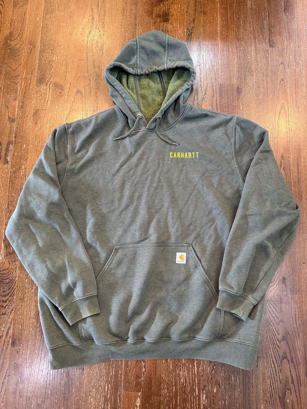 Carhartt Original Fit Pullover Hoodie in Green